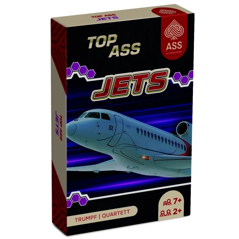 Cover: 4042677713261 | FSC TOP ASS® - Jets | Spielkartenfabrik Altenburg GmbH | Spiel | 2026