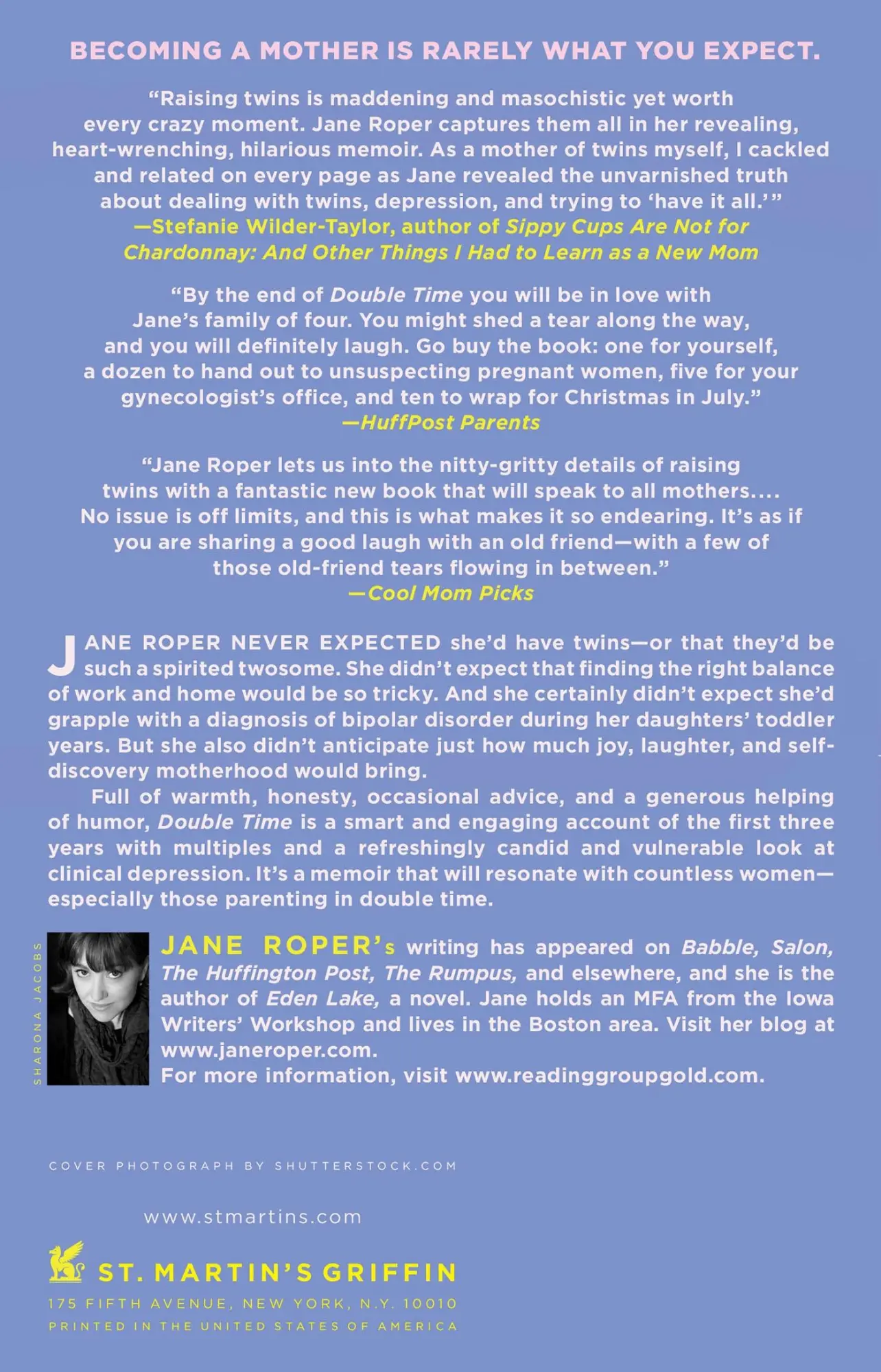 Rückseite: 9781250023261 | DOUBLE TIME | Jane Roper | Taschenbuch | Englisch | 2013