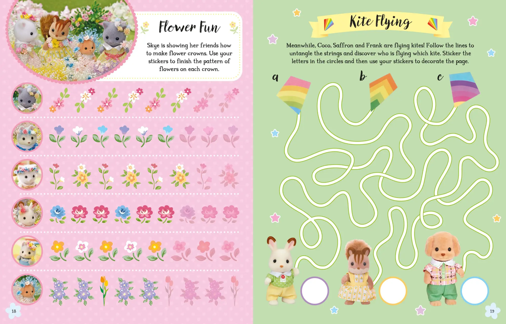 Bild: 9781529093261 | Sylvanian Families: Freya's Spring Picnic Sticker Activity Book | Buch