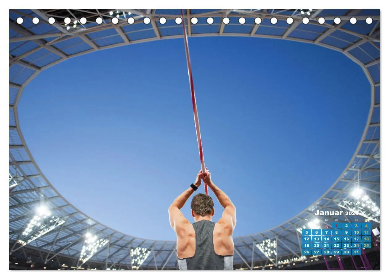 Bild: 9783457523261 | Faszination Leichtathletik: Schneller, höher, weiter (Tischkalender...