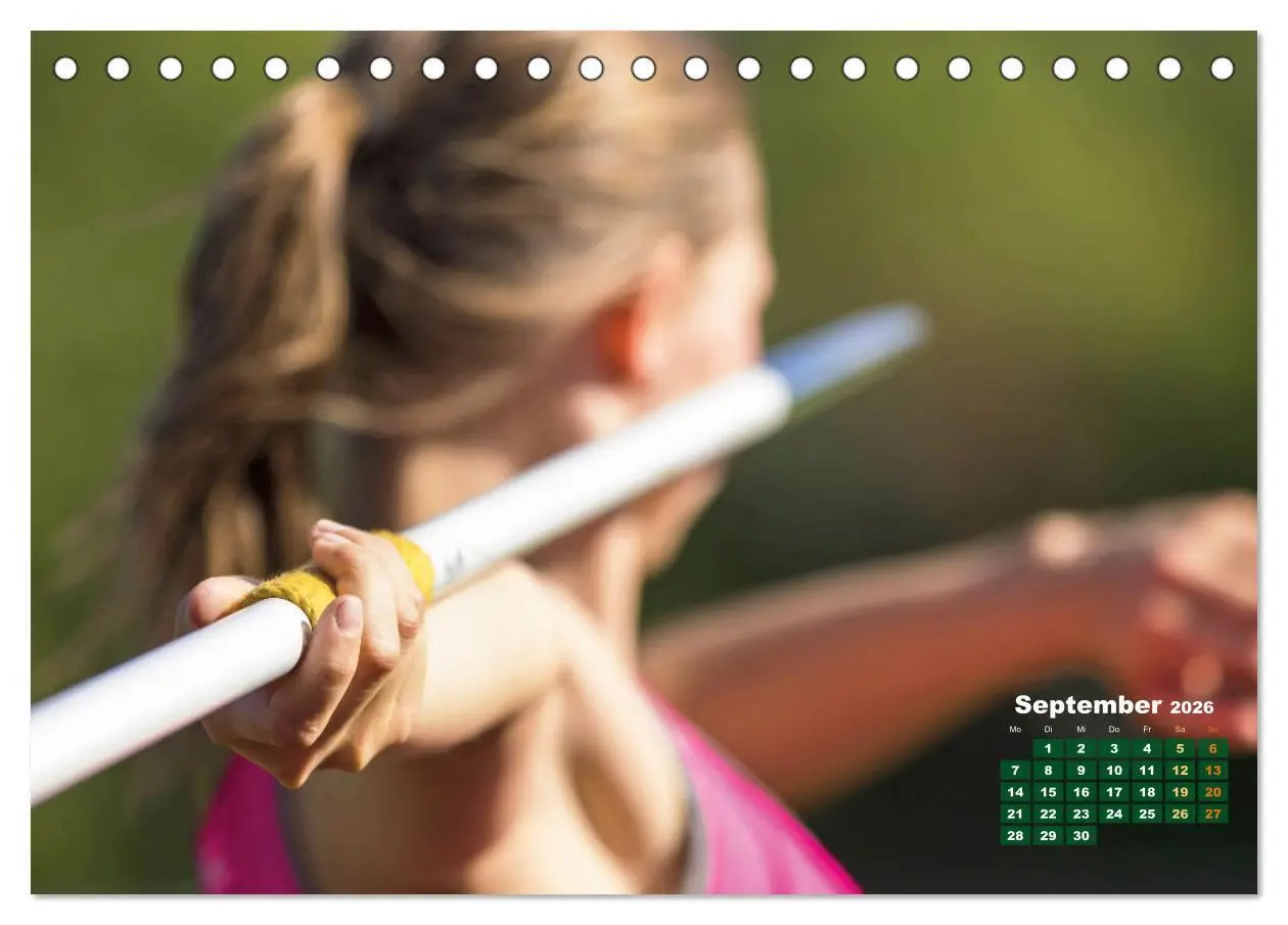 Bild: 9783457523261 | Faszination Leichtathletik: Schneller, höher, weiter (Tischkalender...