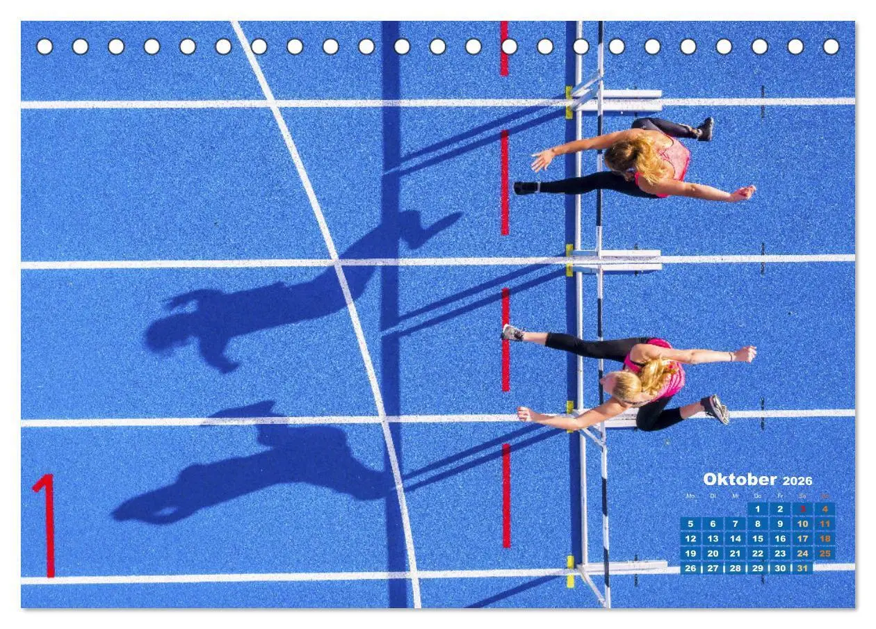Bild: 9783457523261 | Faszination Leichtathletik: Schneller, höher, weiter (Tischkalender...