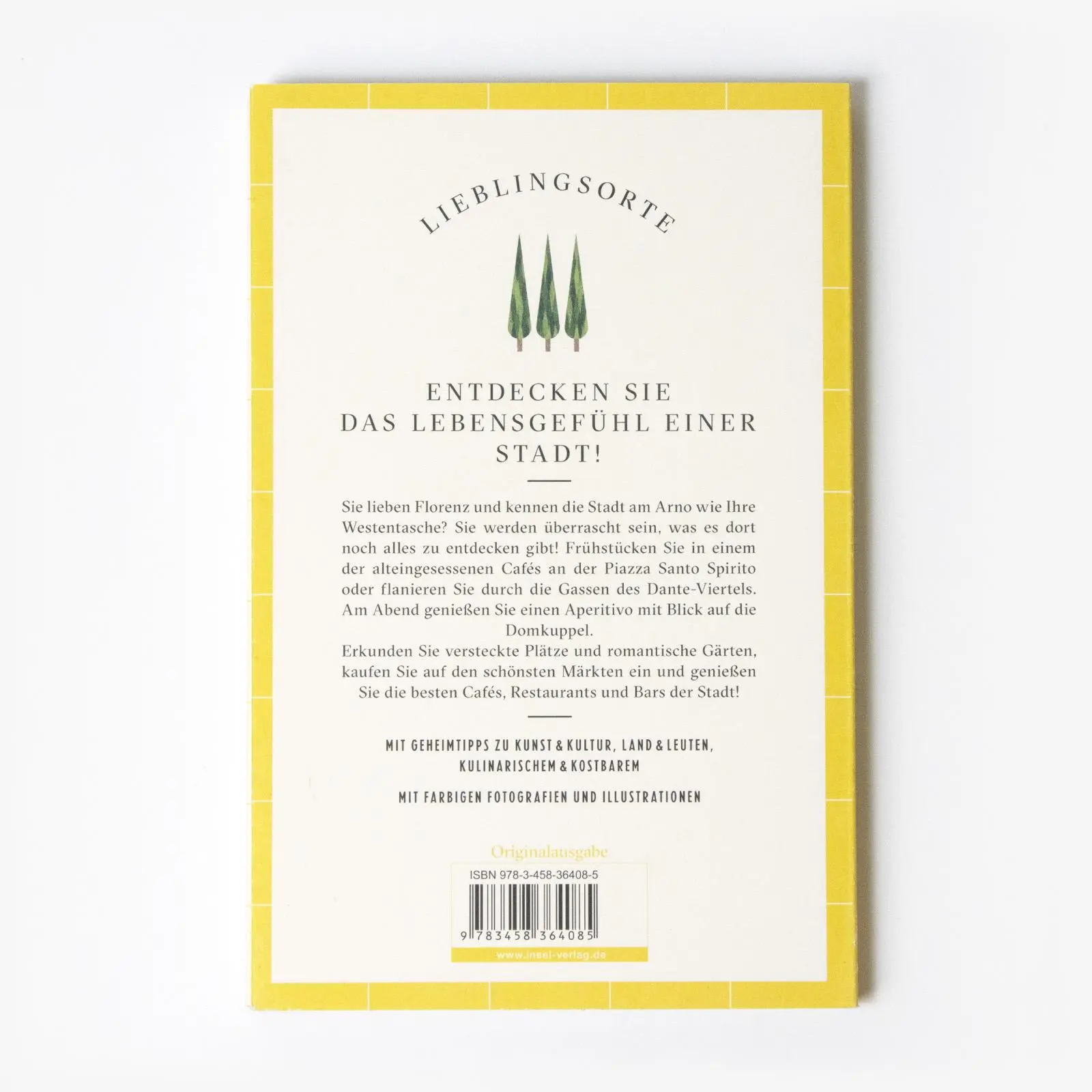 Rückseite: 9783458683261 | Florenz Reiseführer LIEBLINGSORTE | Birgit Haustedt | Taschenbuch