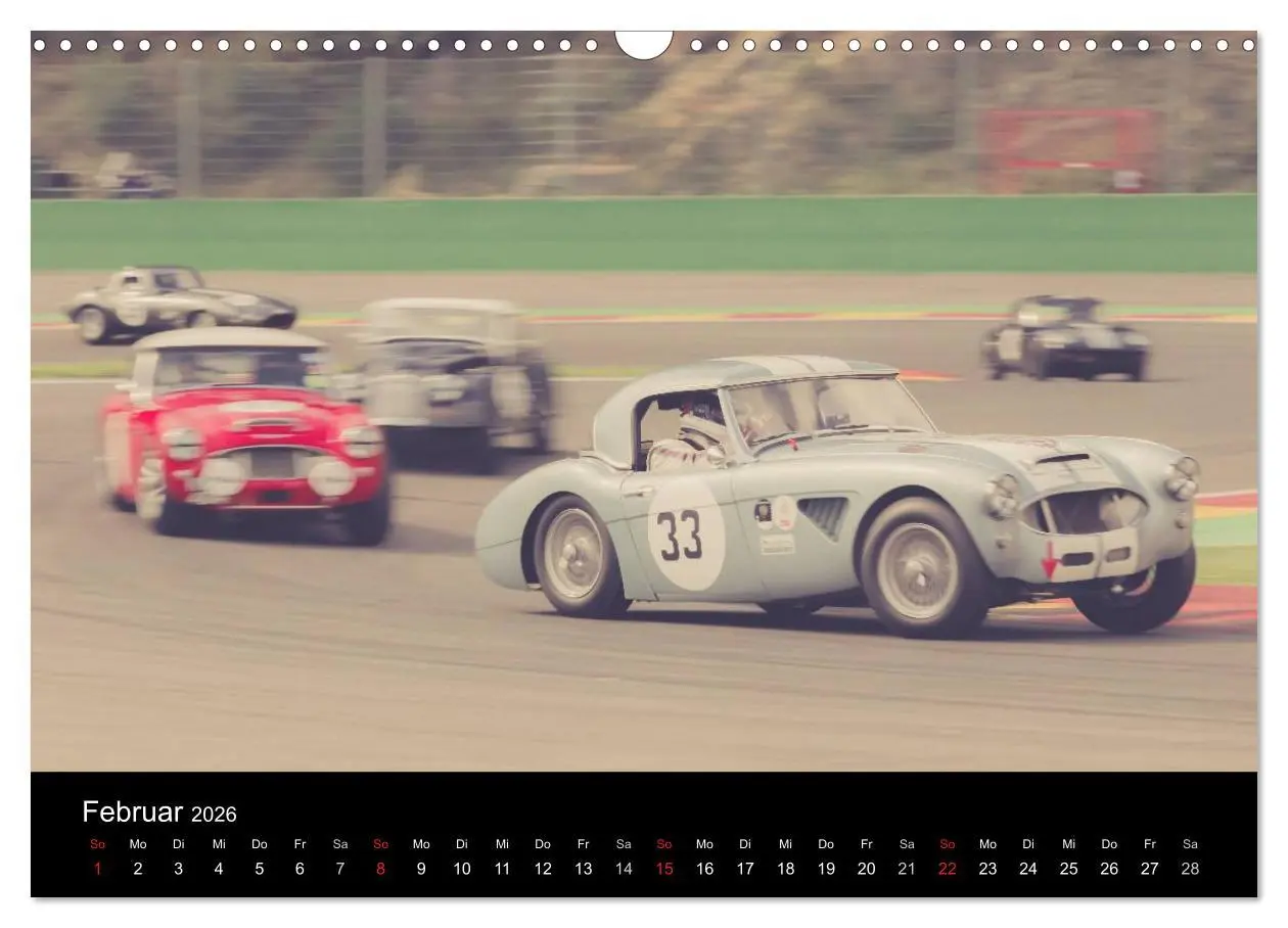 Bild: 9783516093261 | Vintage Racing, historischer Motorsport (Wandkalender 2026 DIN A3...