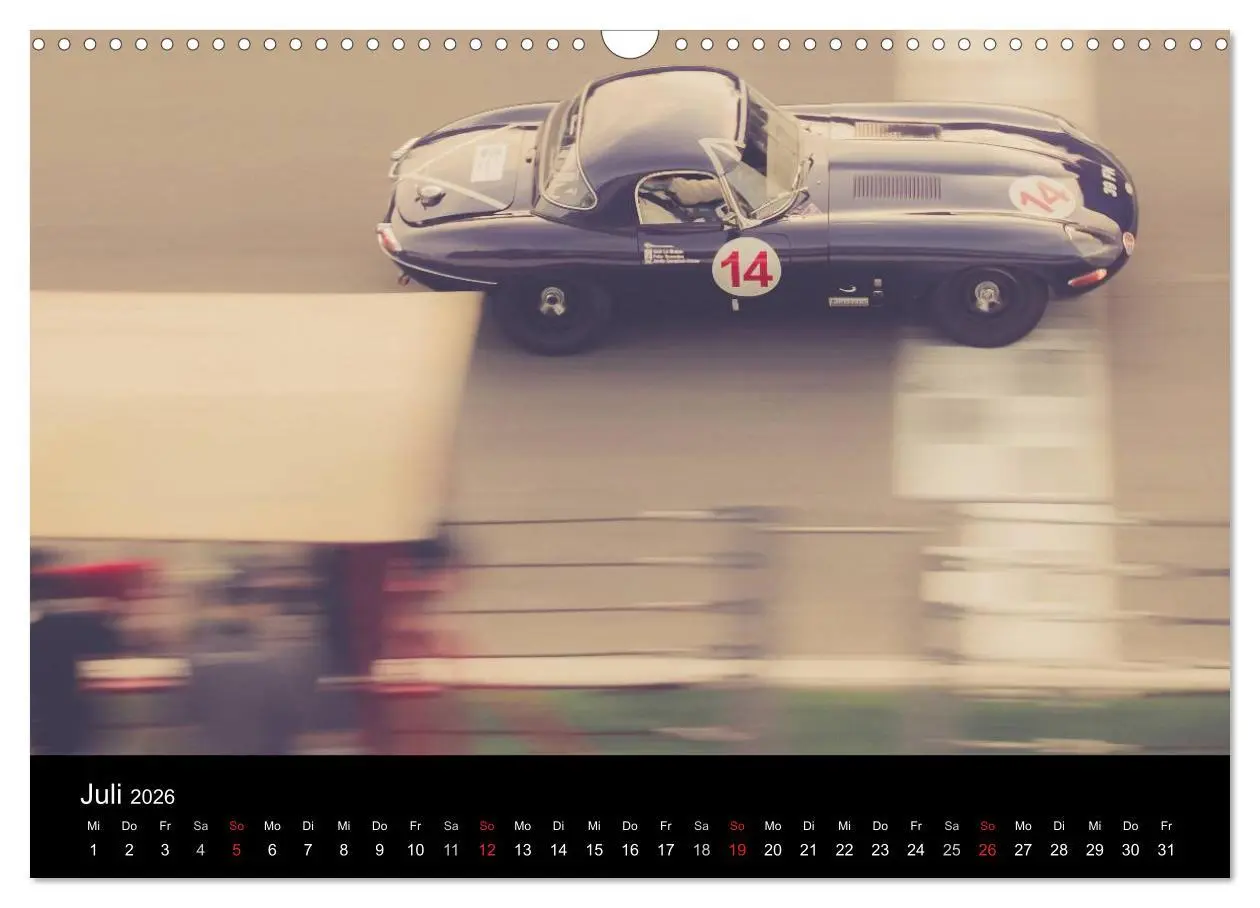 Bild: 9783516093261 | Vintage Racing, historischer Motorsport (Wandkalender 2026 DIN A3...