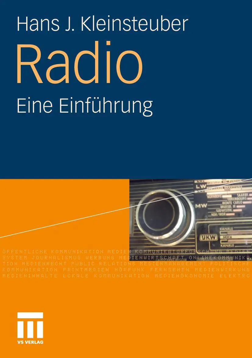 Cover: 9783531153261 | Radio | Eine Einführung | Hans J. Kleinsteuber | Taschenbuch | 369 S.