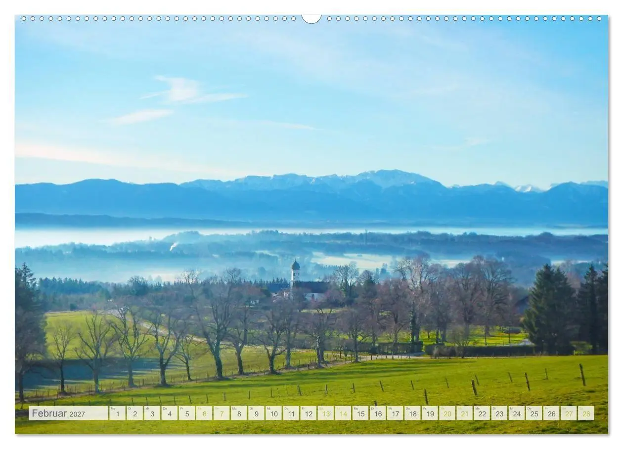 Bild: 9783569633261 | Wunderschönes Oberbayern (hochwertiger Premium Wandkalender 2027...