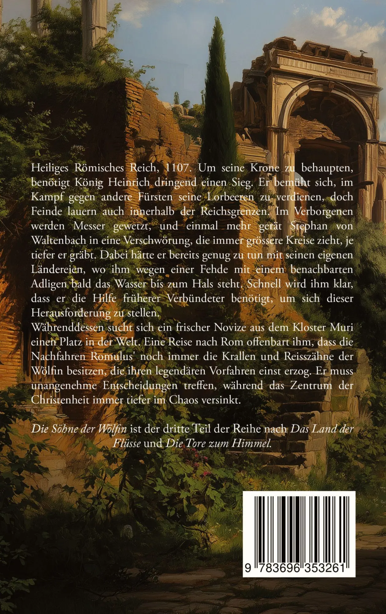 Rückseite: 9783696353261 | Die Söhne der Wölfin | Band 3 der Reihe um Stephan von Waltenbach