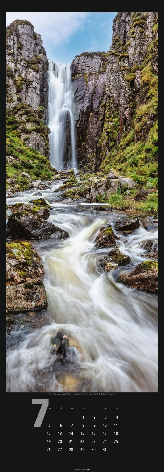 Bild: 9783839903261 | Wasserfälle Kalender 2027 | Weingarten | Kalender | Spiralbindung