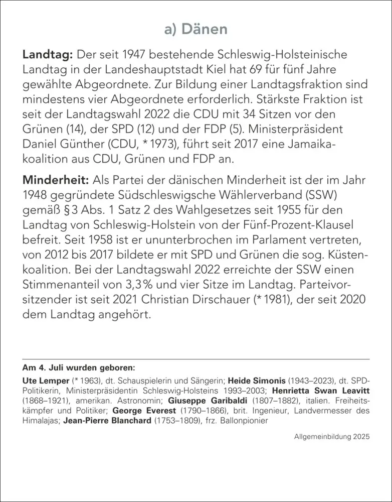 Bild: 9783840033261 | Allgemeinbildung Tagesabreißkalender 2025 - Das tägliche Wissens-Quiz