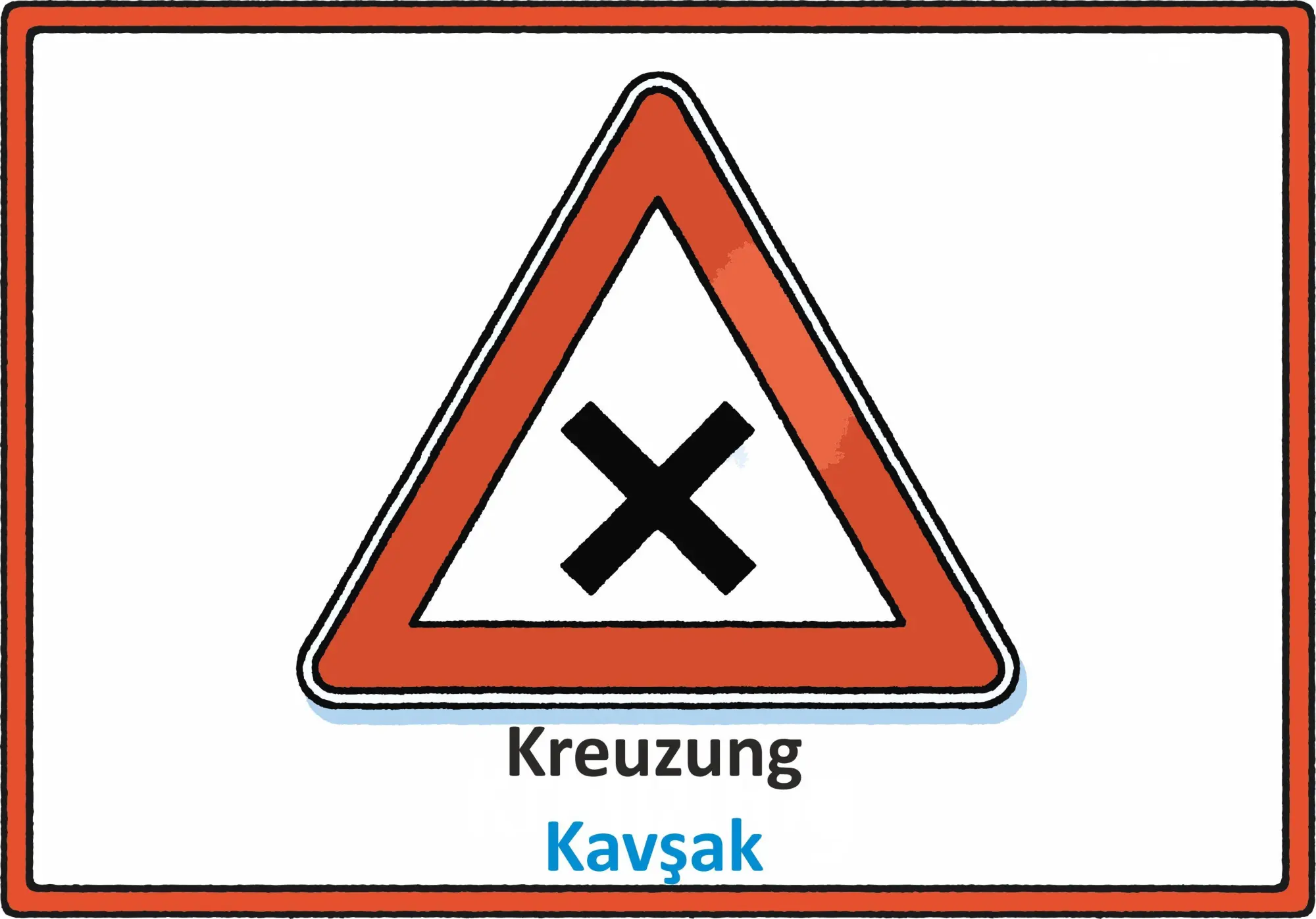 Bild: 9783912093261 | Meine Verkehrszeichen Lernkarten | deutsch/türkisch | Helga Momm