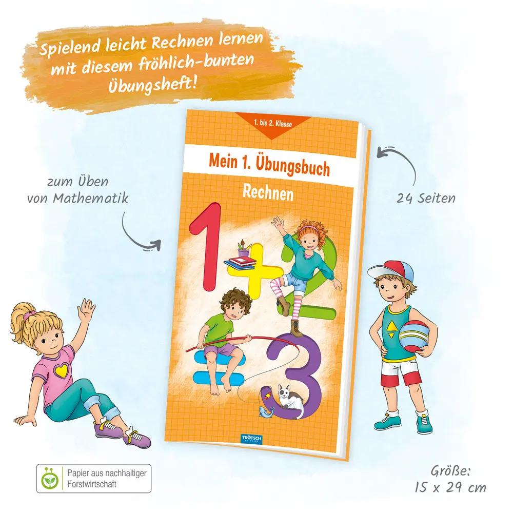 Bild: 9783988023261 | Trötsch Mein erstes Übungsbuch Rechnen | Trötsch Verlag | Taschenbuch