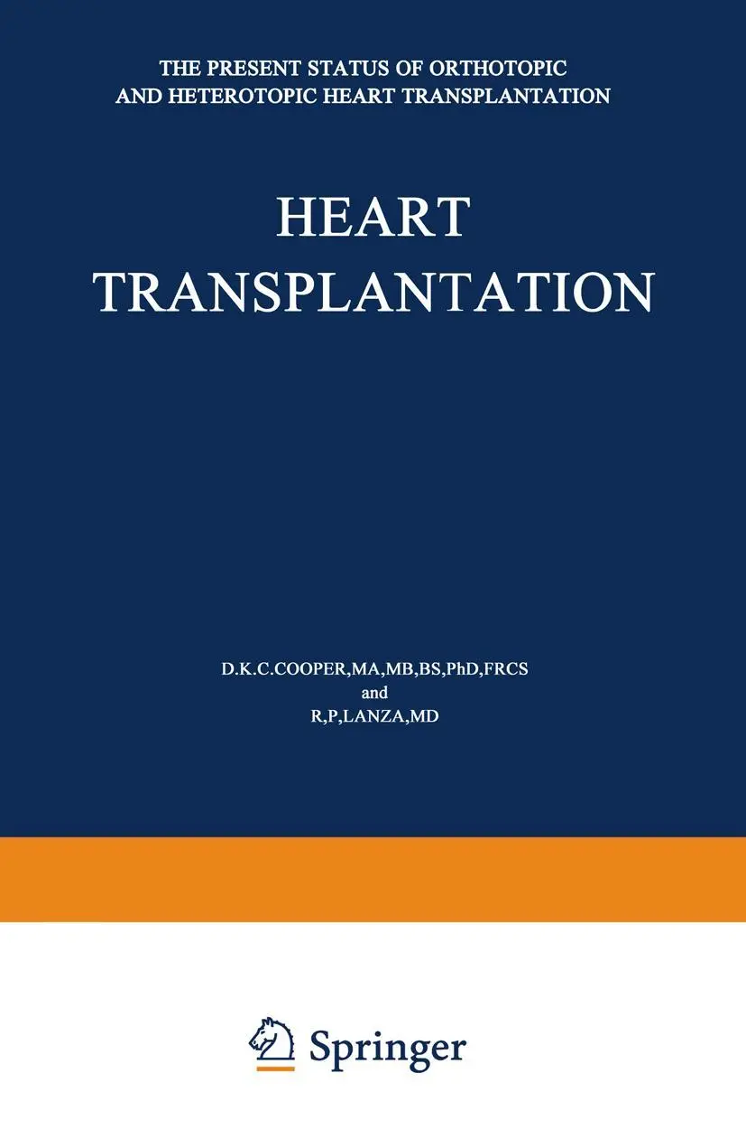 Cover: 9789401173261 | Heart Transplantation | D. K. Cooper (u. a.) | Taschenbuch | 384 S.