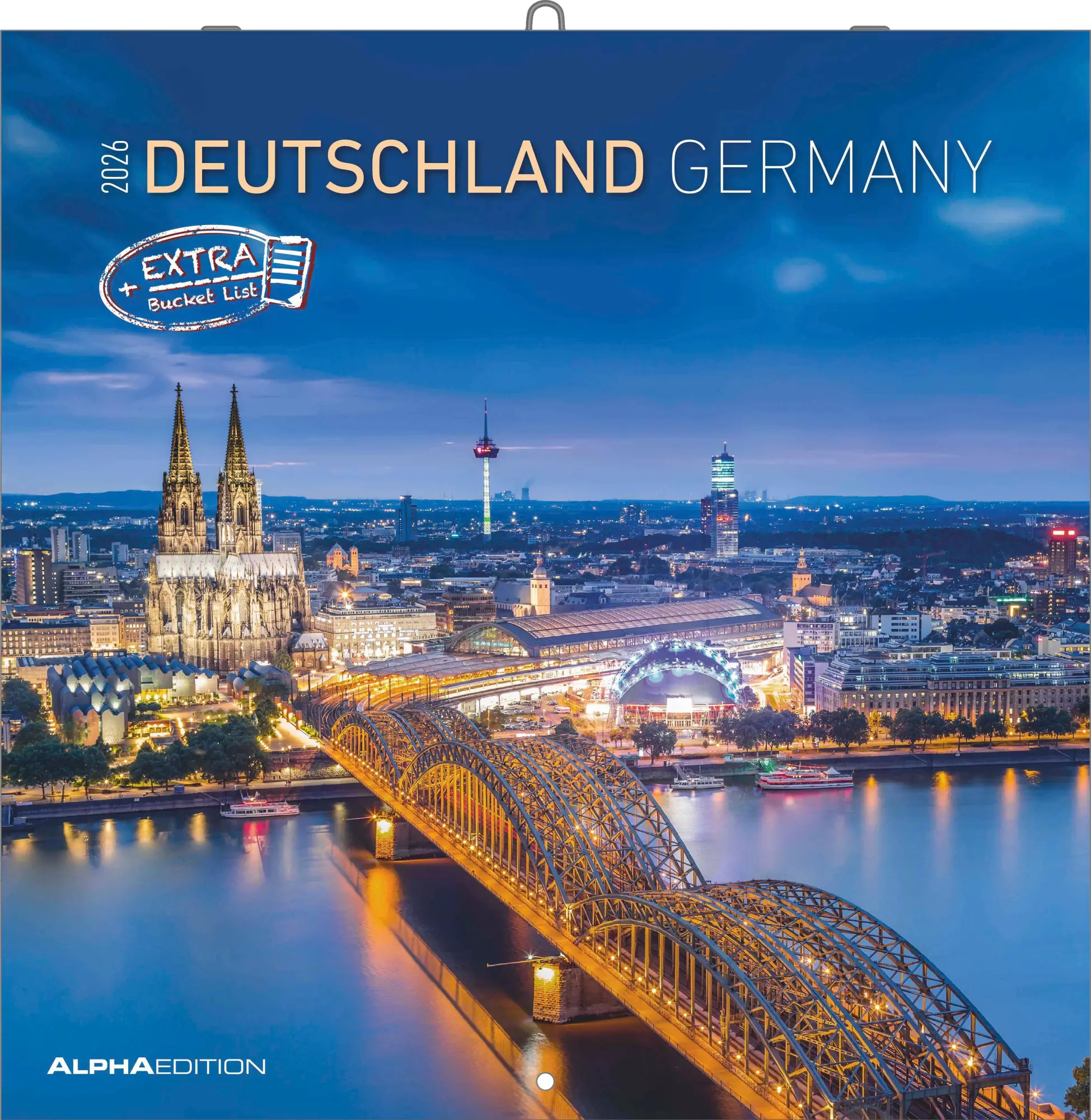 Cover: 4069095003361 | Alpha Edition - Deutschland 2026 Broschürenkalender, 30x30cm,...