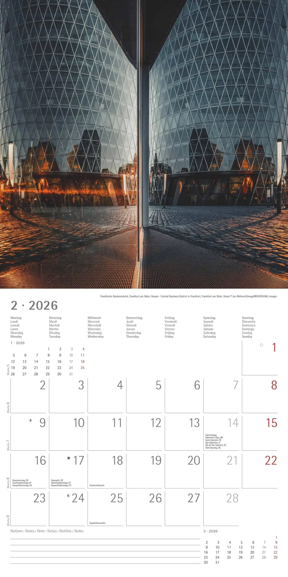 Bild: 4069095003361 | Alpha Edition - Deutschland 2026 Broschürenkalender, 30x30cm,...