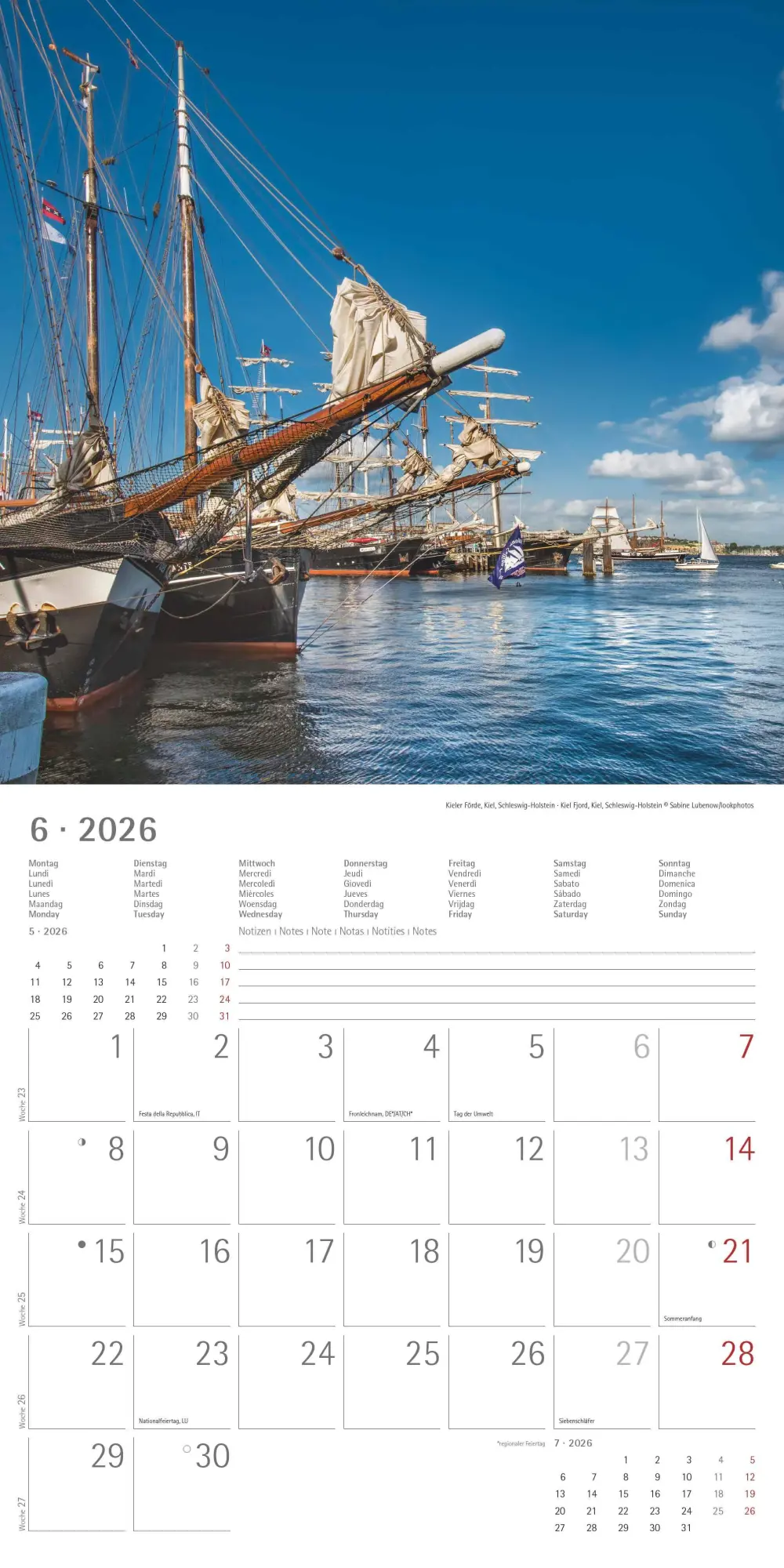 Bild: 4069095003361 | Alpha Edition - Deutschland 2026 Broschürenkalender, 30x30cm,...