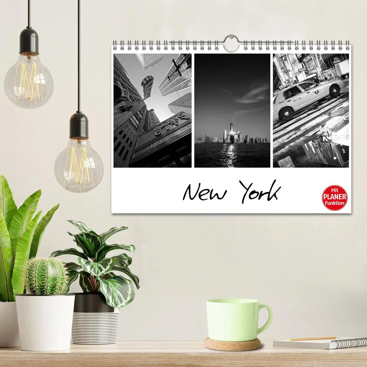 Bild: 9783457993361 | New York (Wandkalender 2026 DIN A4 quer), CALVENDO Monatskalender