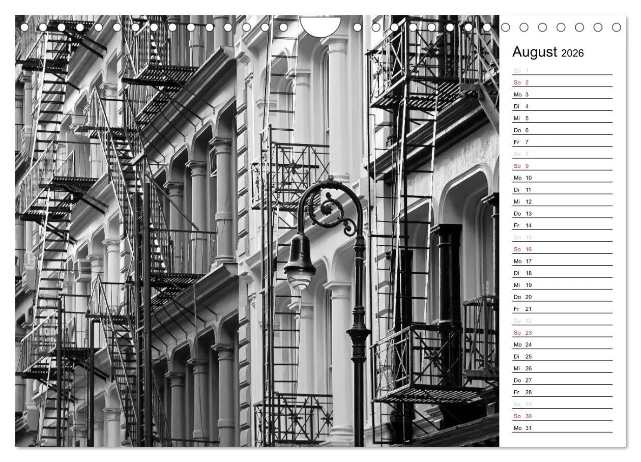 Bild: 9783457993361 | New York (Wandkalender 2026 DIN A4 quer), CALVENDO Monatskalender