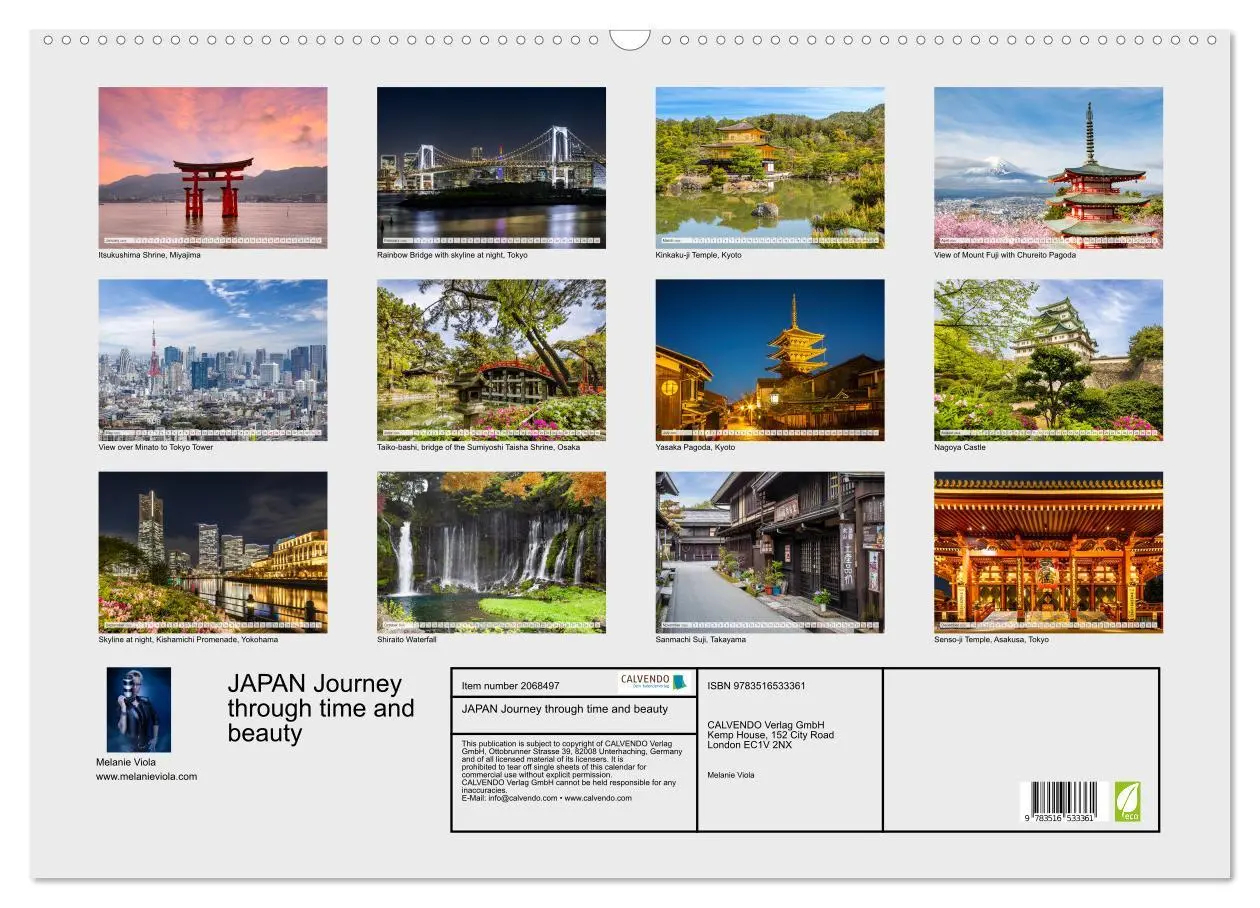 Bild: 9783516533361 | JAPAN Journey through time and beauty (Wall Calendar 2026 DIN A2...