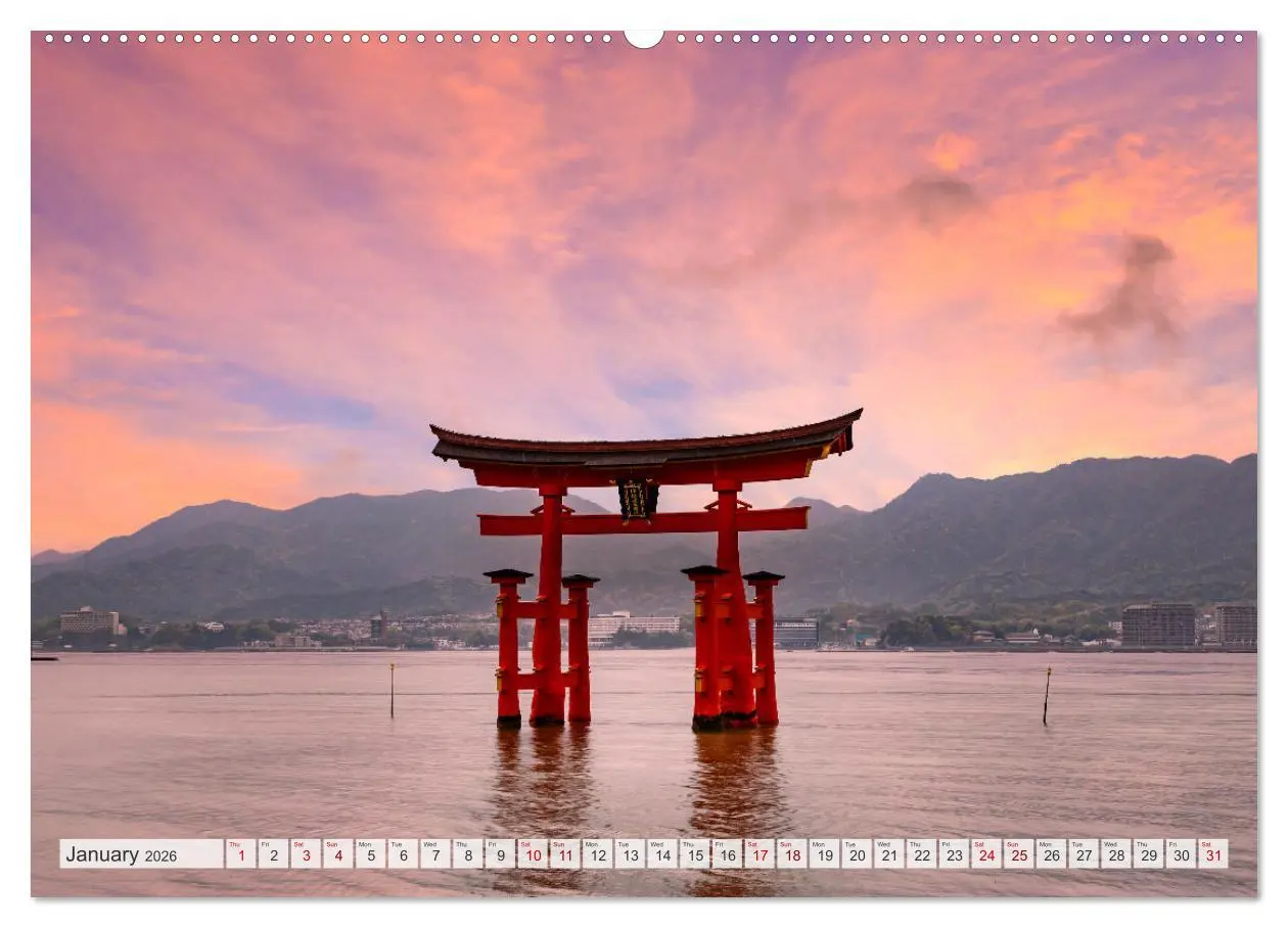 Bild: 9783516533361 | JAPAN Journey through time and beauty (Wall Calendar 2026 DIN A2...