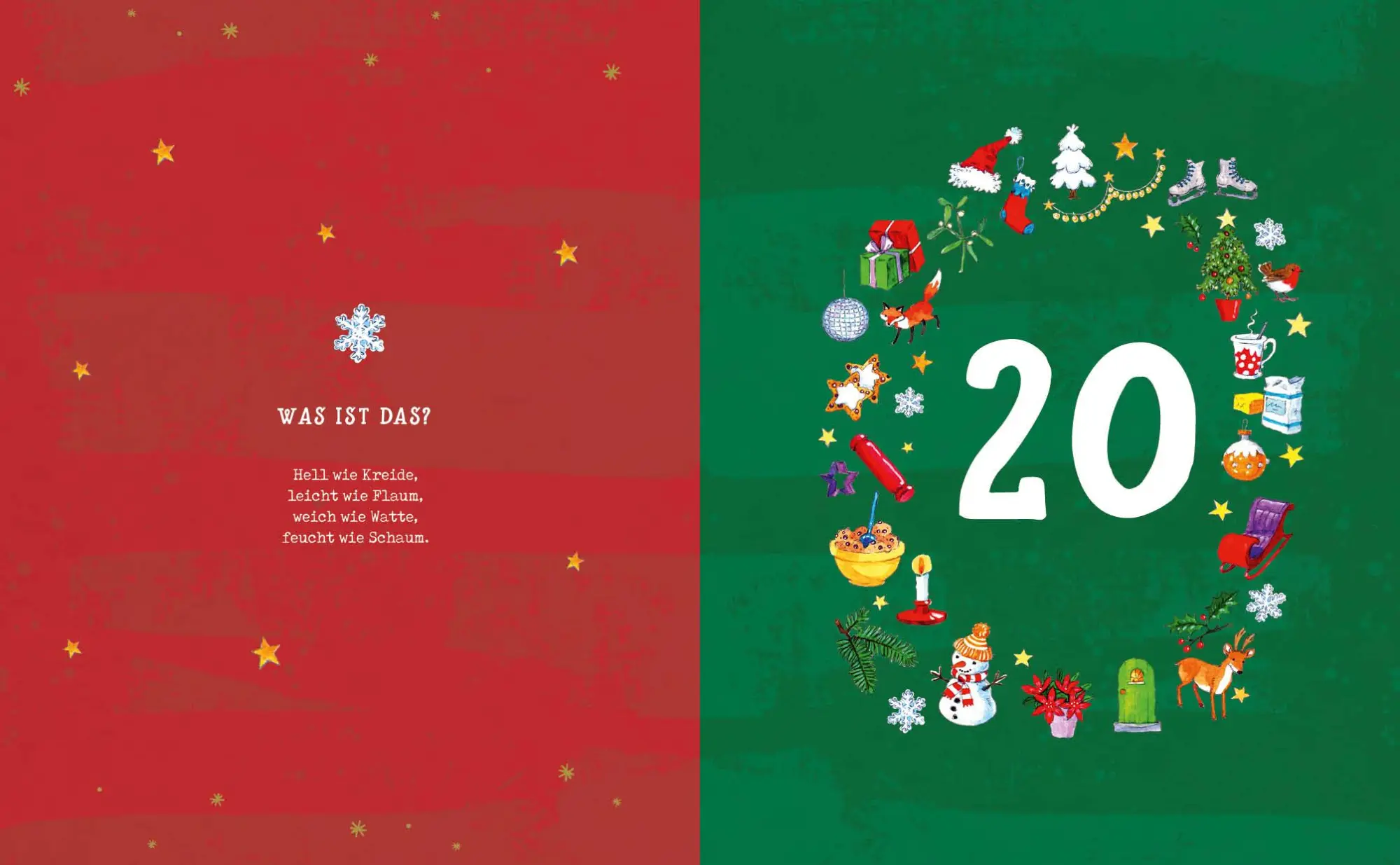 Bild: 9783745913361 | Mein Adventskalender-Buch: Winter-Weihnacht-Wichtelspaß | Beck (u. a.)