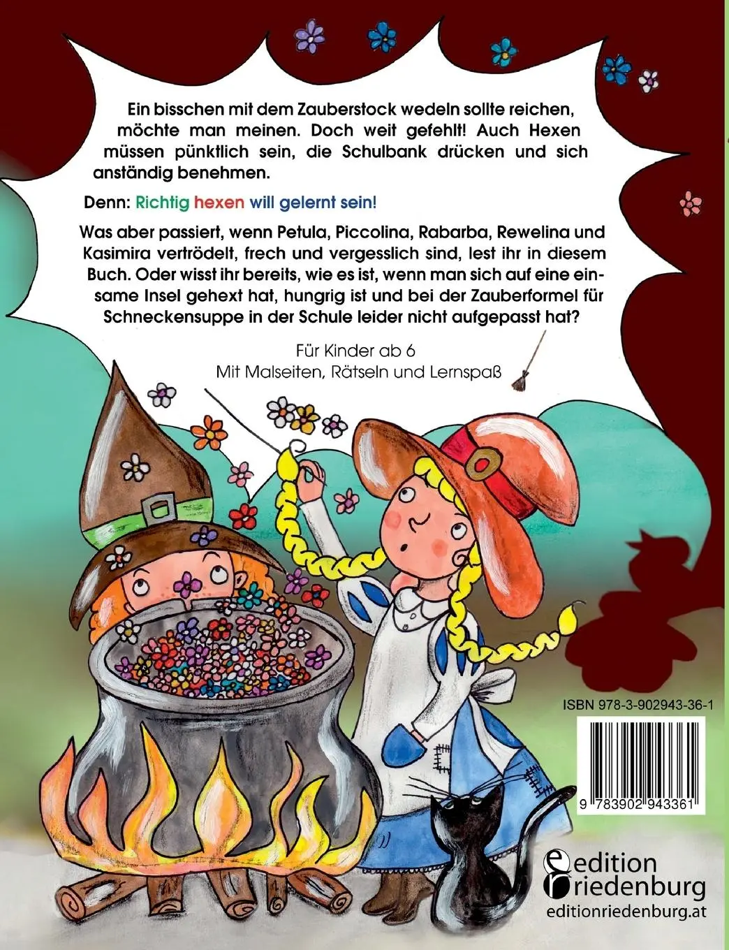 Rückseite: 9783902943361 | Richtig hexen will gelernt sein! Fröhliche Kindergeschichten von...