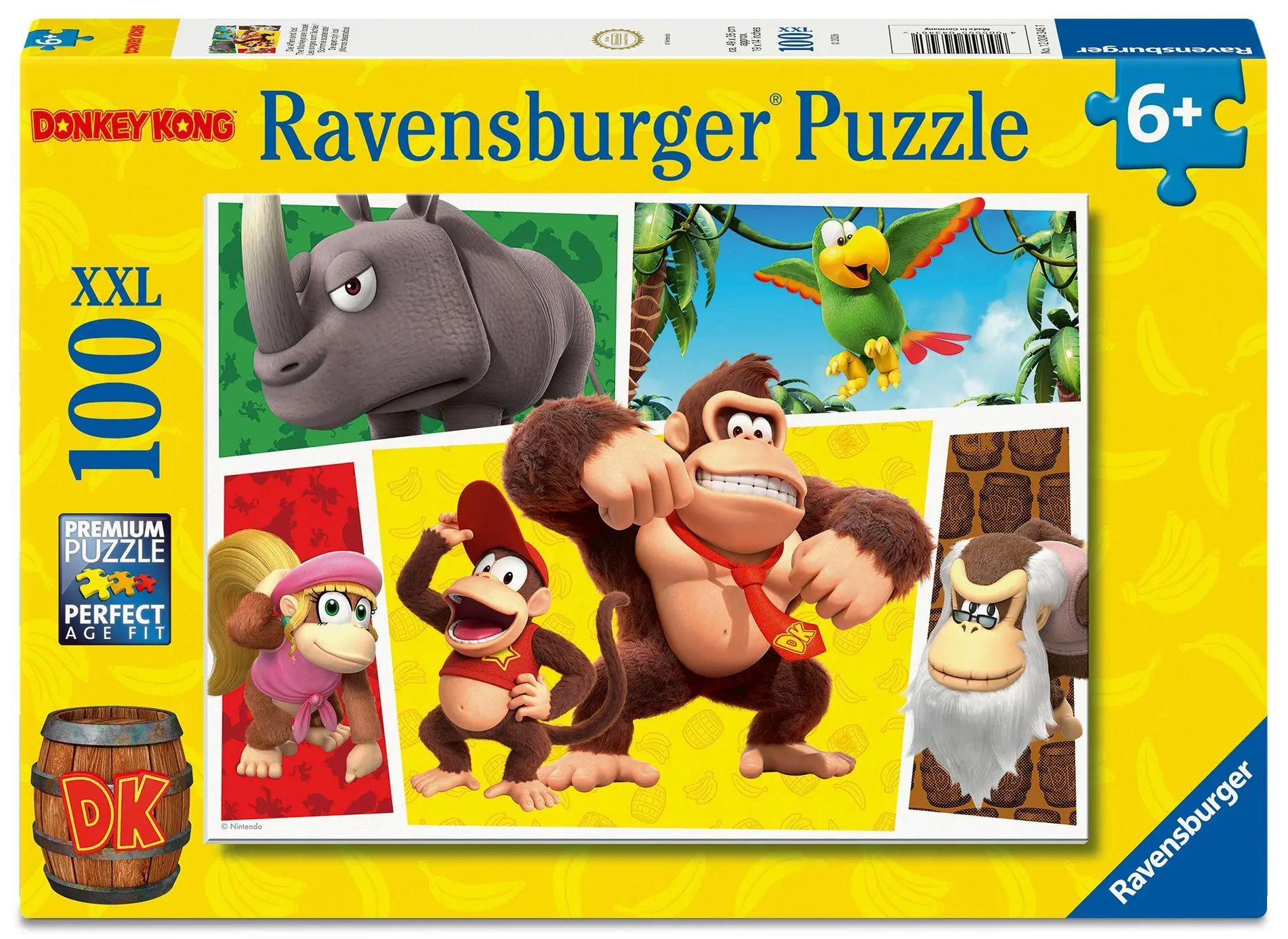 Cover: 4005555043461 | Kinderpuzzle 100 XXL Teile - Nintendo Super Mario - Die Affen sind...