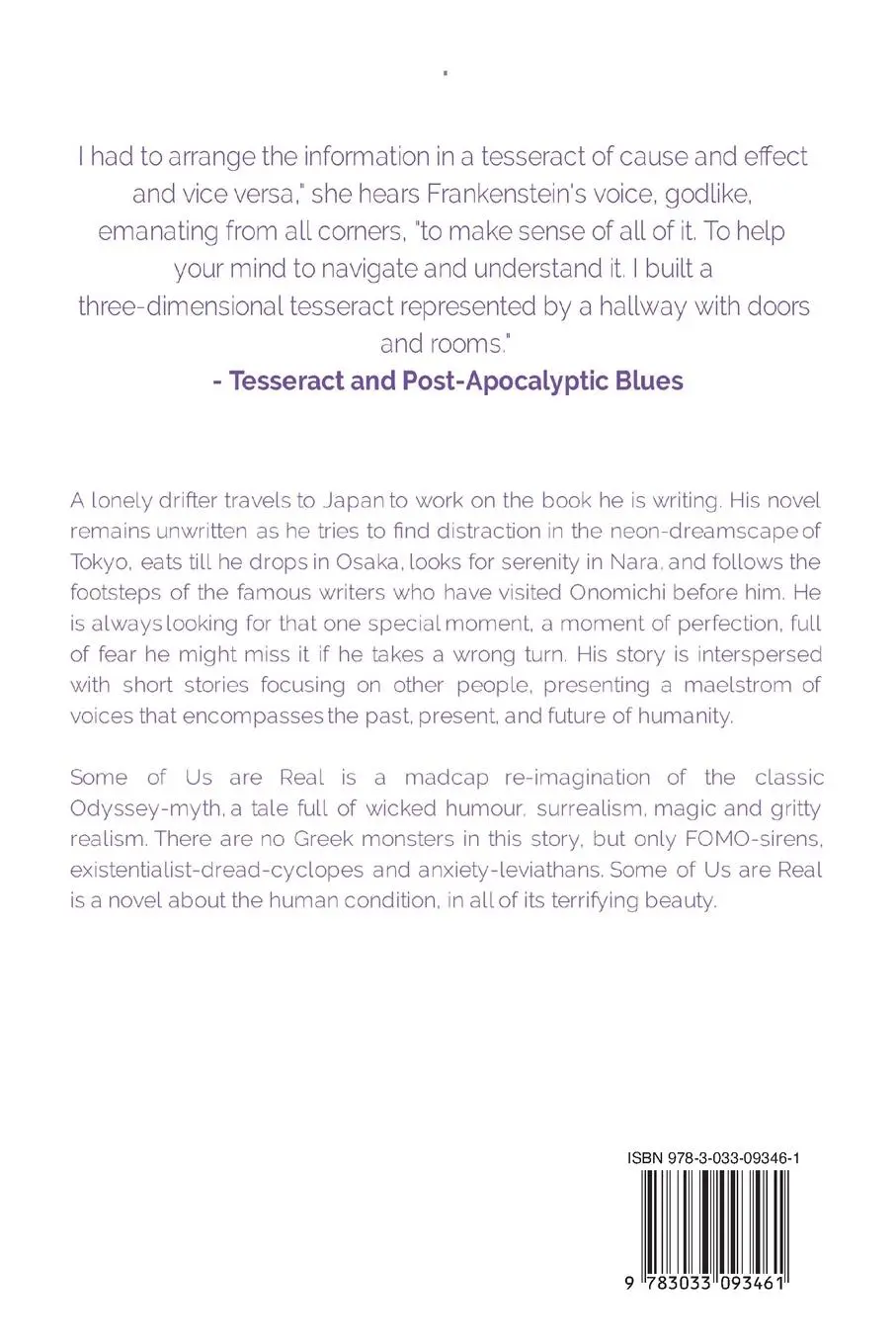 Rückseite: 9783033093461 | Some Of Us Are Real | Alexander P Sigrist | Taschenbuch | Englisch
