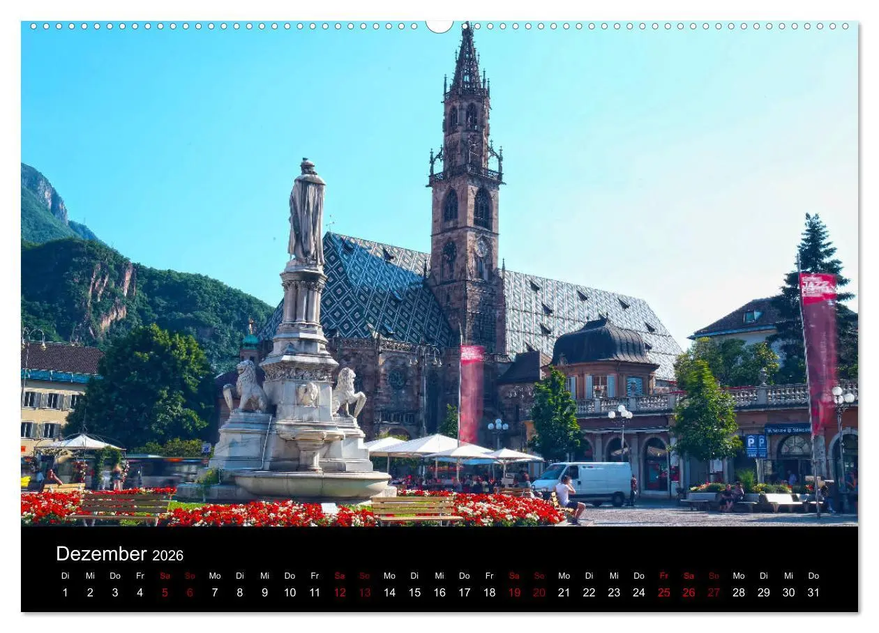 Bild: 9783457743461 | Bozen 2026 (hochwertiger Premium Wandkalender 2026 DIN A2 quer),...