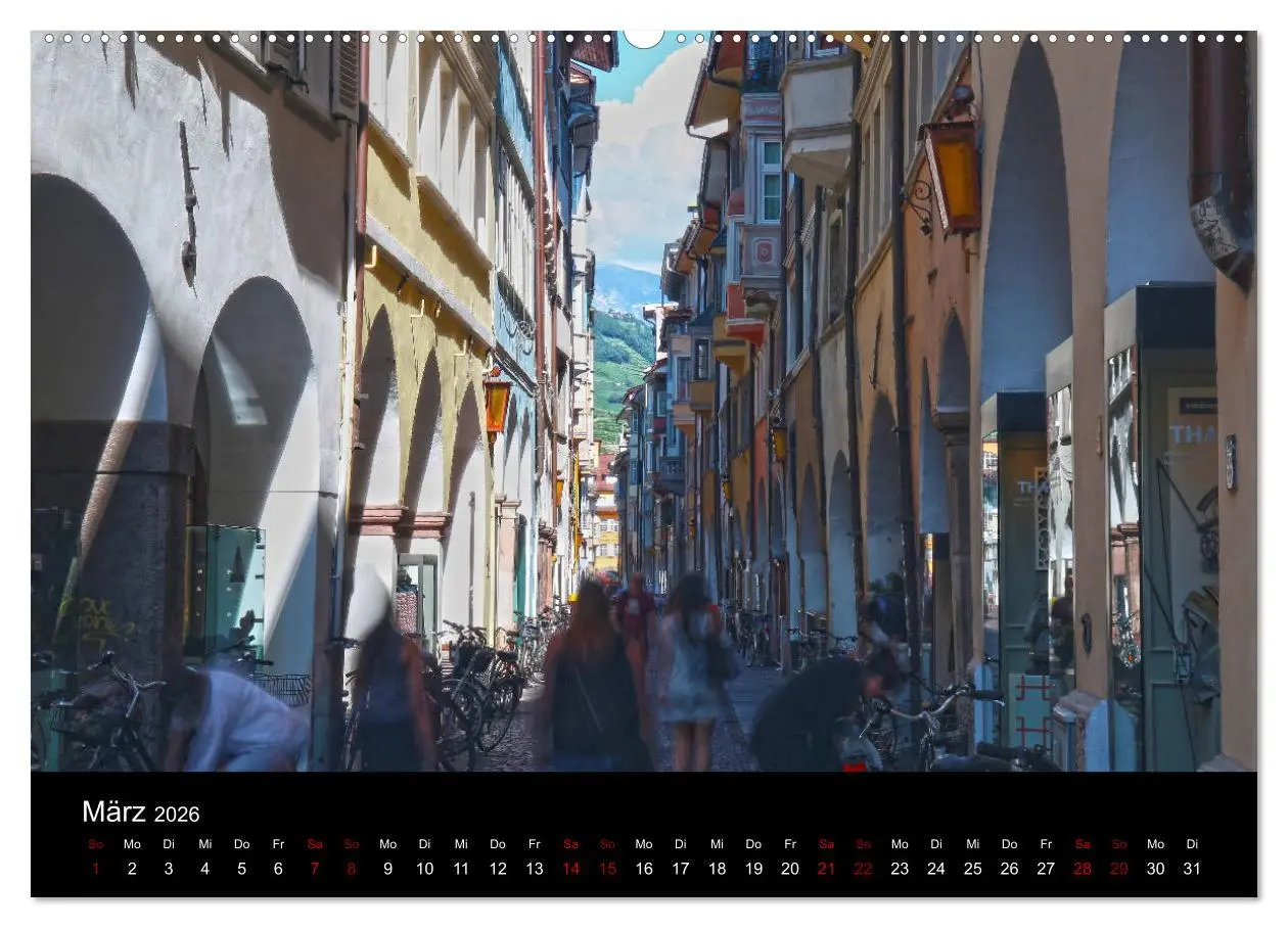 Bild: 9783457743461 | Bozen 2026 (hochwertiger Premium Wandkalender 2026 DIN A2 quer),...