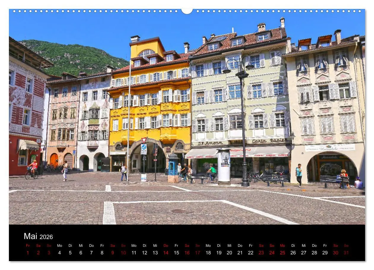 Bild: 9783457743461 | Bozen 2026 (hochwertiger Premium Wandkalender 2026 DIN A2 quer),...