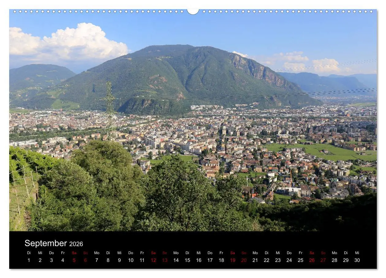 Bild: 9783457743461 | Bozen 2026 (hochwertiger Premium Wandkalender 2026 DIN A2 quer),...