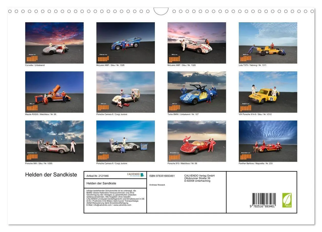 Bild: 9783516693461 | Helden der Sandkiste (Wandkalender 2026 DIN A3 quer), CALVENDO...