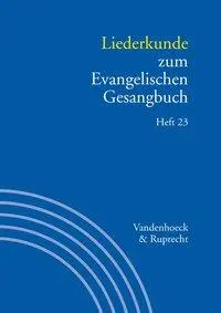Cover: 9783525503461 | Liederkunde zum Evangelischen Gesangbuch. Heft 23 | Martin Evang