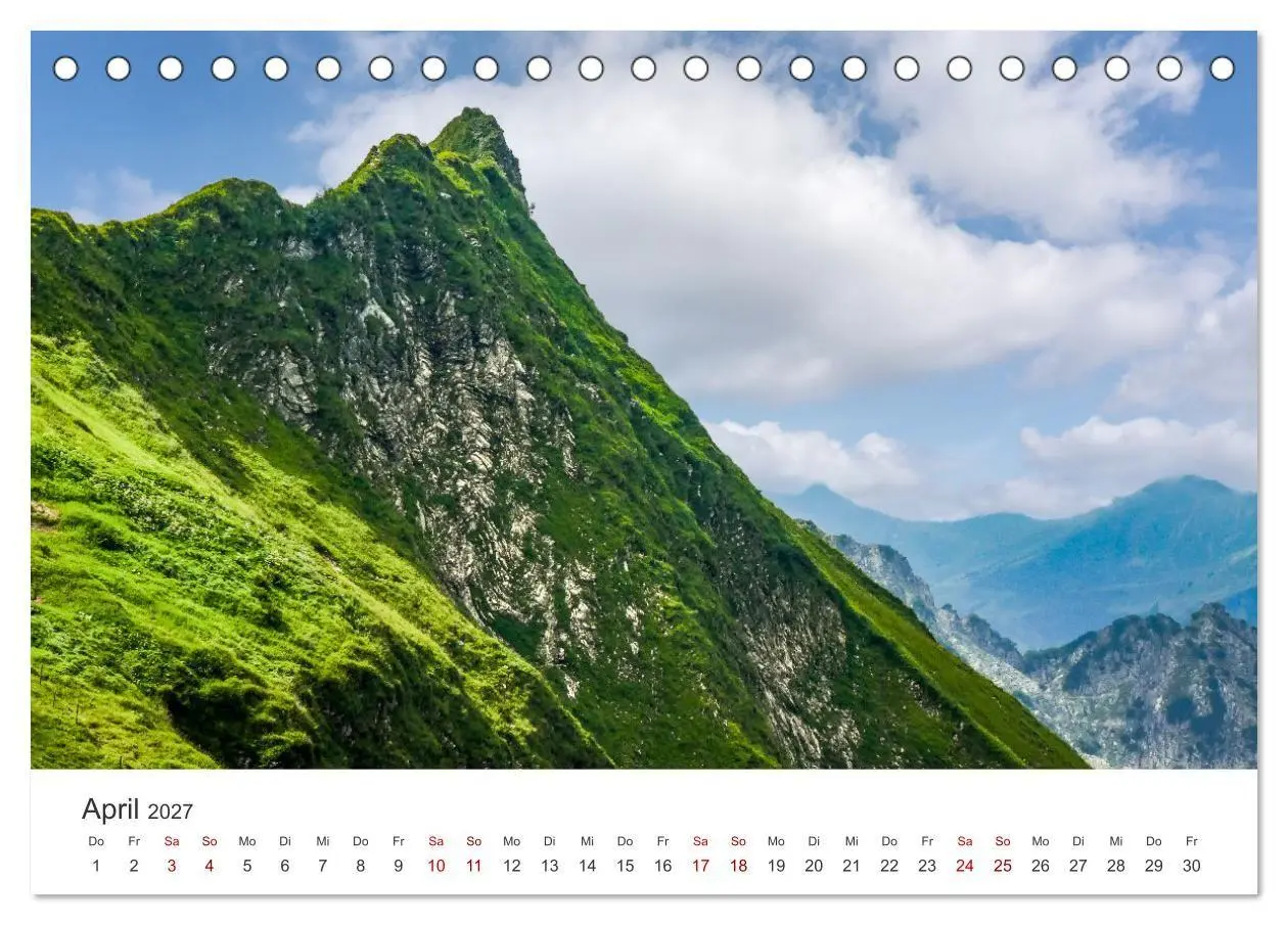 Bild: 9783569303461 | Oberstdorf - Bergparadies in den Alpen (Tischkalender 2027 DIN A5...