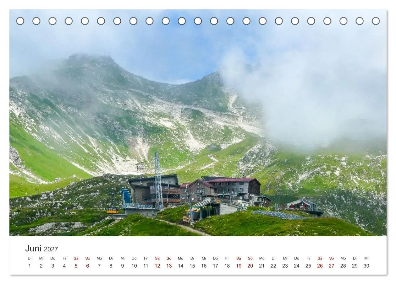 Bild: 9783569303461 | Oberstdorf - Bergparadies in den Alpen (Tischkalender 2027 DIN A5...