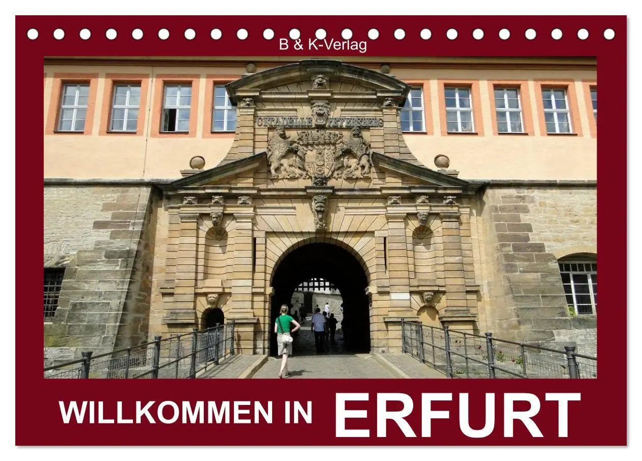 Cover: 9783594123461 | Willkommen in ERFURT (Tischkalender 2027 DIN A5 quer), CALVENDO...