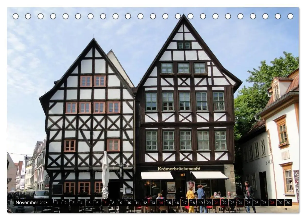Bild: 9783594123461 | Willkommen in ERFURT (Tischkalender 2027 DIN A5 quer), CALVENDO...