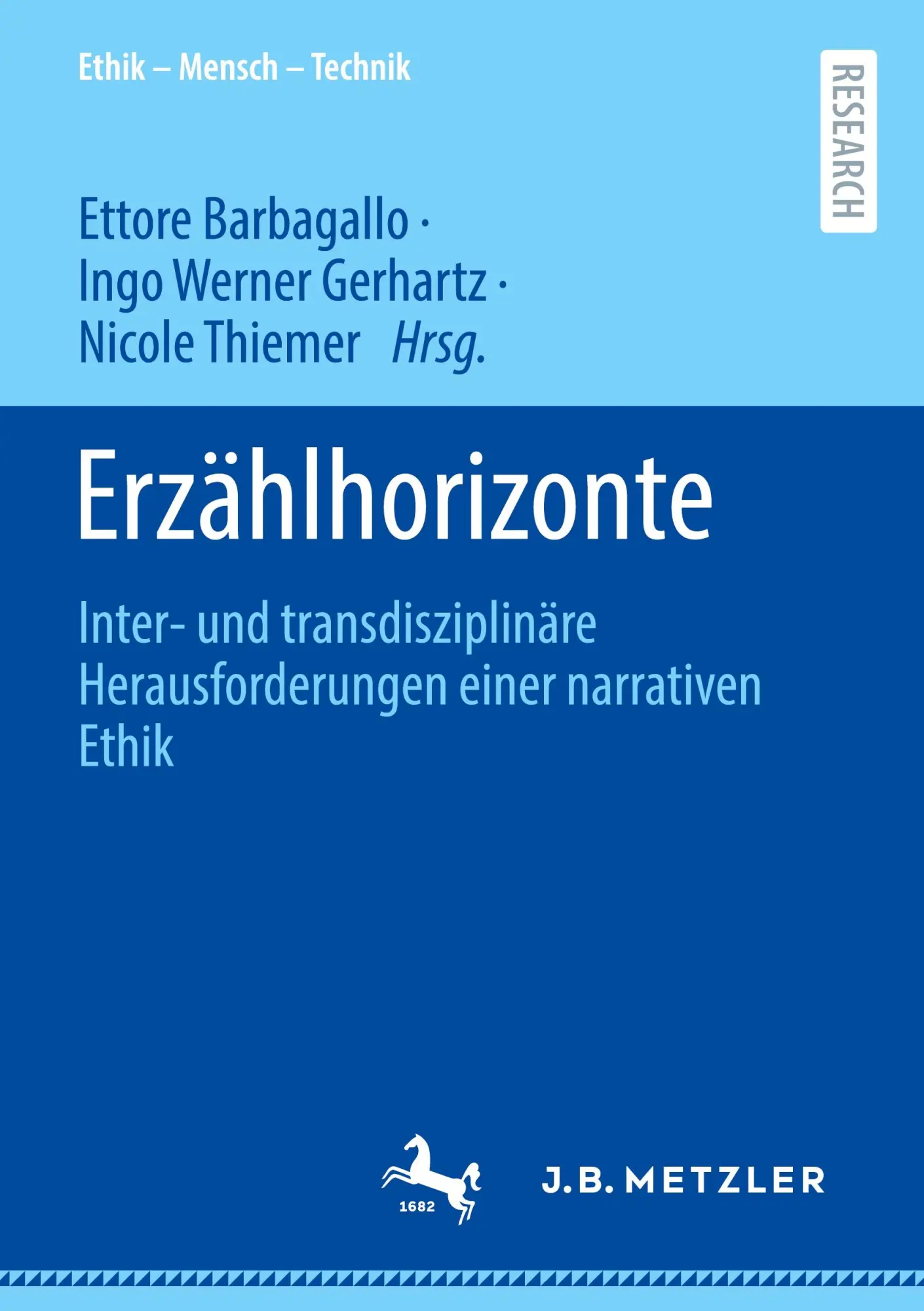 Cover: 9783662673461 | Erzählhorizonte | Ettore Barbagallo (u. a.) | Taschenbuch | x | 2023