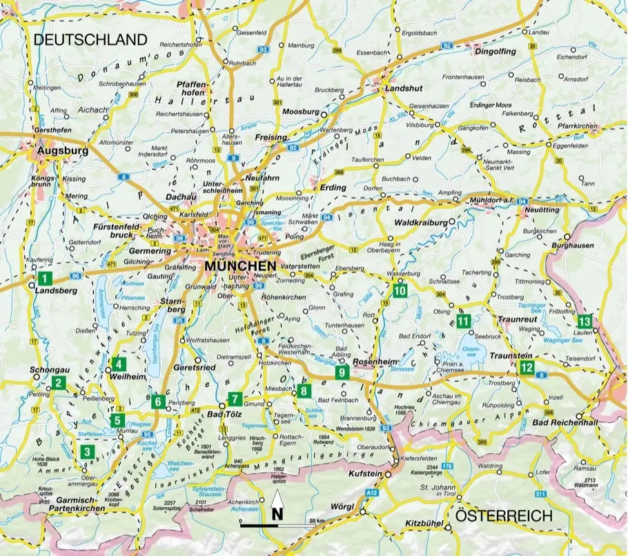 Bild: 9783734323461 | Wochenend und Radelglück - Kleine Fahrrad-Auszeiten in Oberbayern