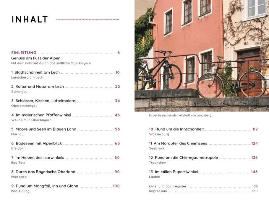 Bild: 9783734323461 | Wochenend und Radelglück - Kleine Fahrrad-Auszeiten in Oberbayern