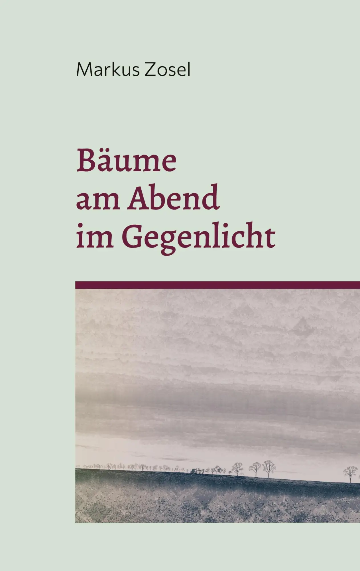 Cover: 9783739203461 | Bäume am Abend im Gegenlicht | Ein Mosaik aus Prosa und Gedichten