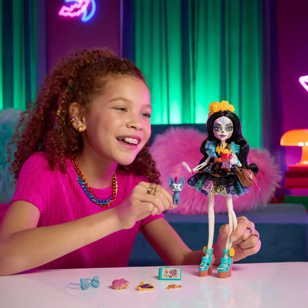 Bild: 194735333561 | Monster High Skelita Puppe | Blister | JHK34 | Deutsch | 2026 | Mattel