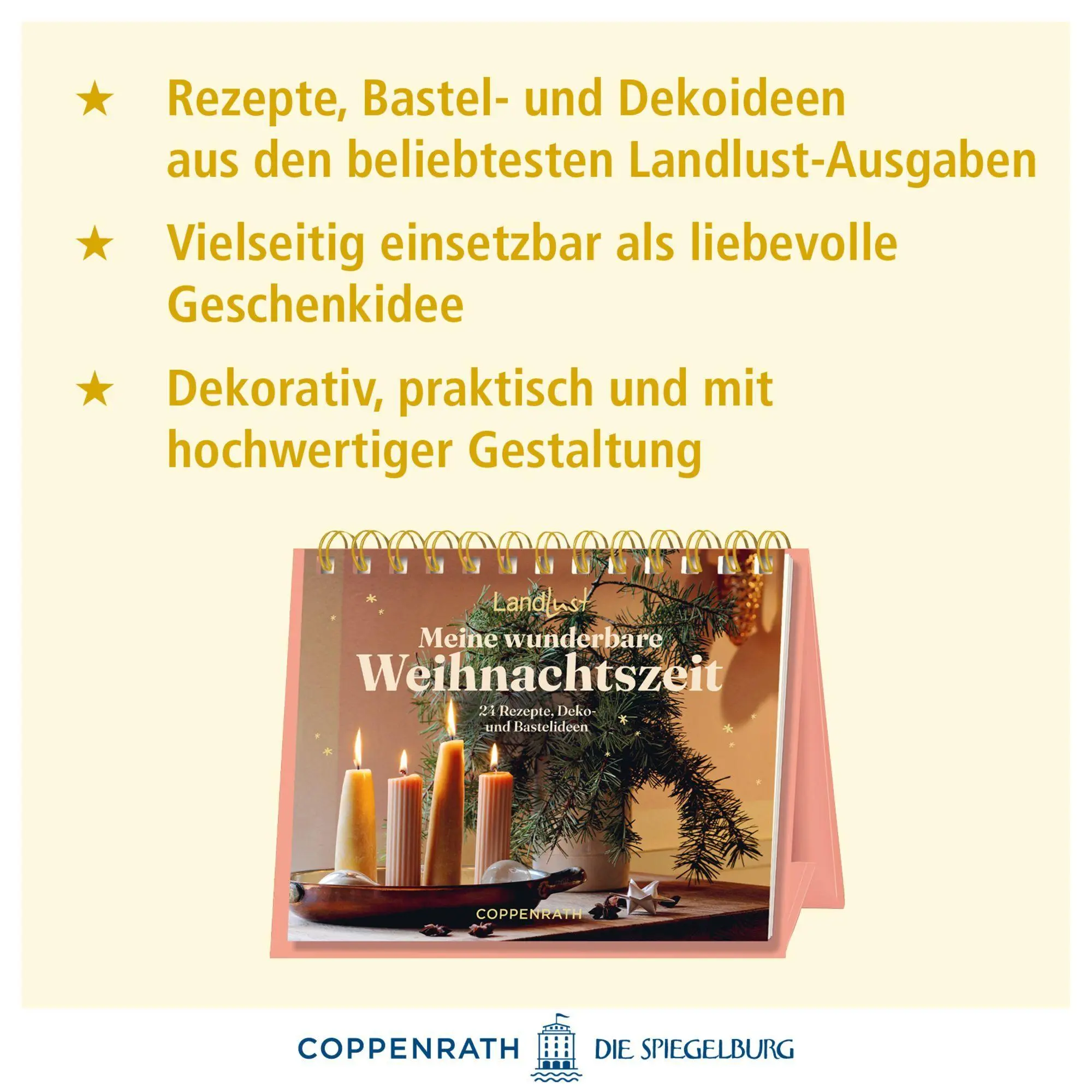 Bild: 9783649653561 | Rahmen-Tischkalender - Landlust - Meine wunderbare Weihnachtszeit