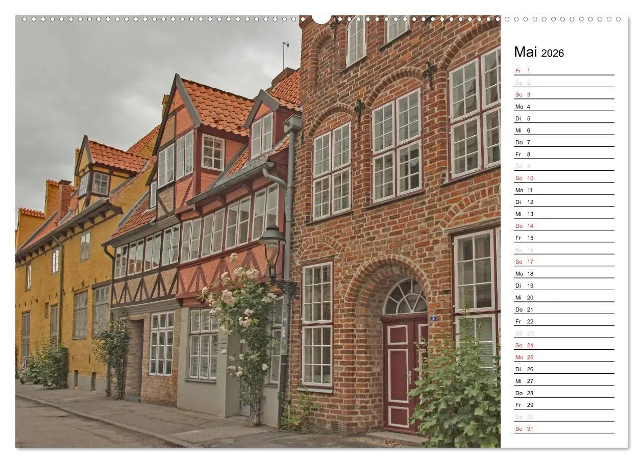 Bild: 9783516123661 | Hansestadt Lübeck / Geburtstagskalender (Wandkalender 2026 DIN A2...
