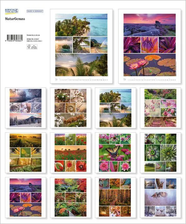 Bild: 9783819303661 | NaturGenuss 2027 | Verlag Korsch | Kalender | Spiralbindung | 14 S.