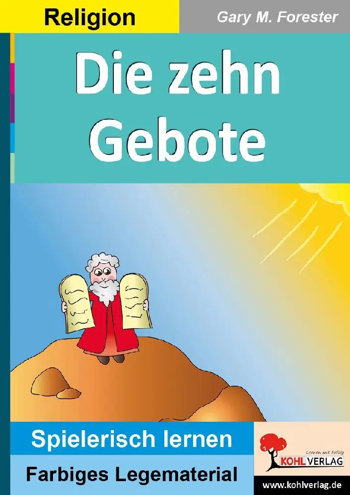 Cover: 9783960403661 | Die zehn Gebote | Farbiges Lege- und Lernmaterial | Gary M. Forester