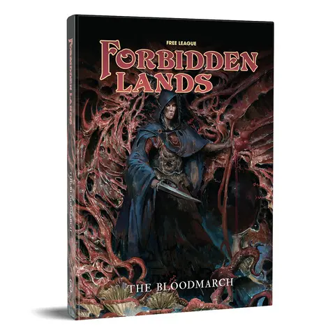 Cover: 9789189143661 | Forbidden Lands - The Bloodmarch (Campaign Module, Hardback)