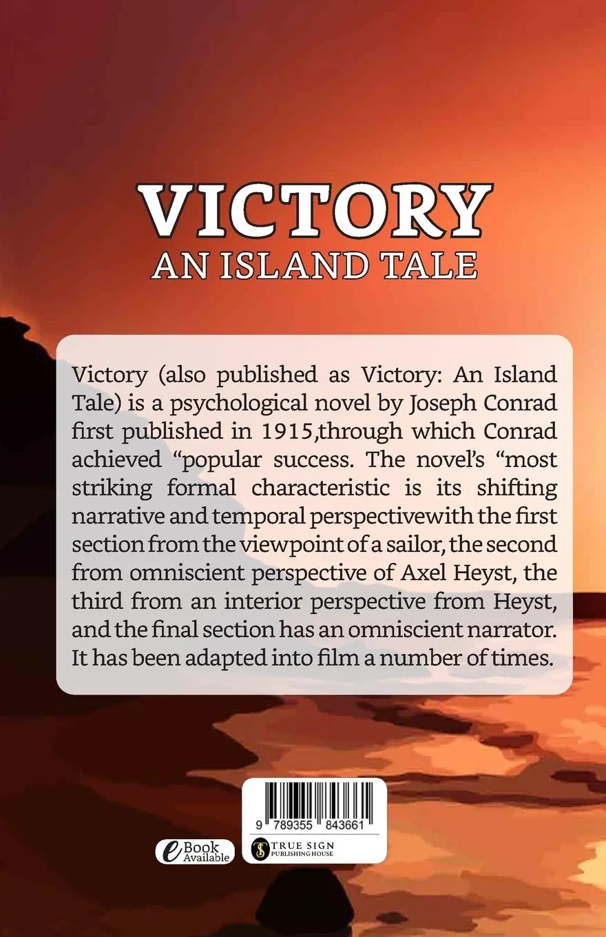 Rückseite: 9789355843661 | Victory | An Island Tale | Joseph Conrad | Taschenbuch | Englisch