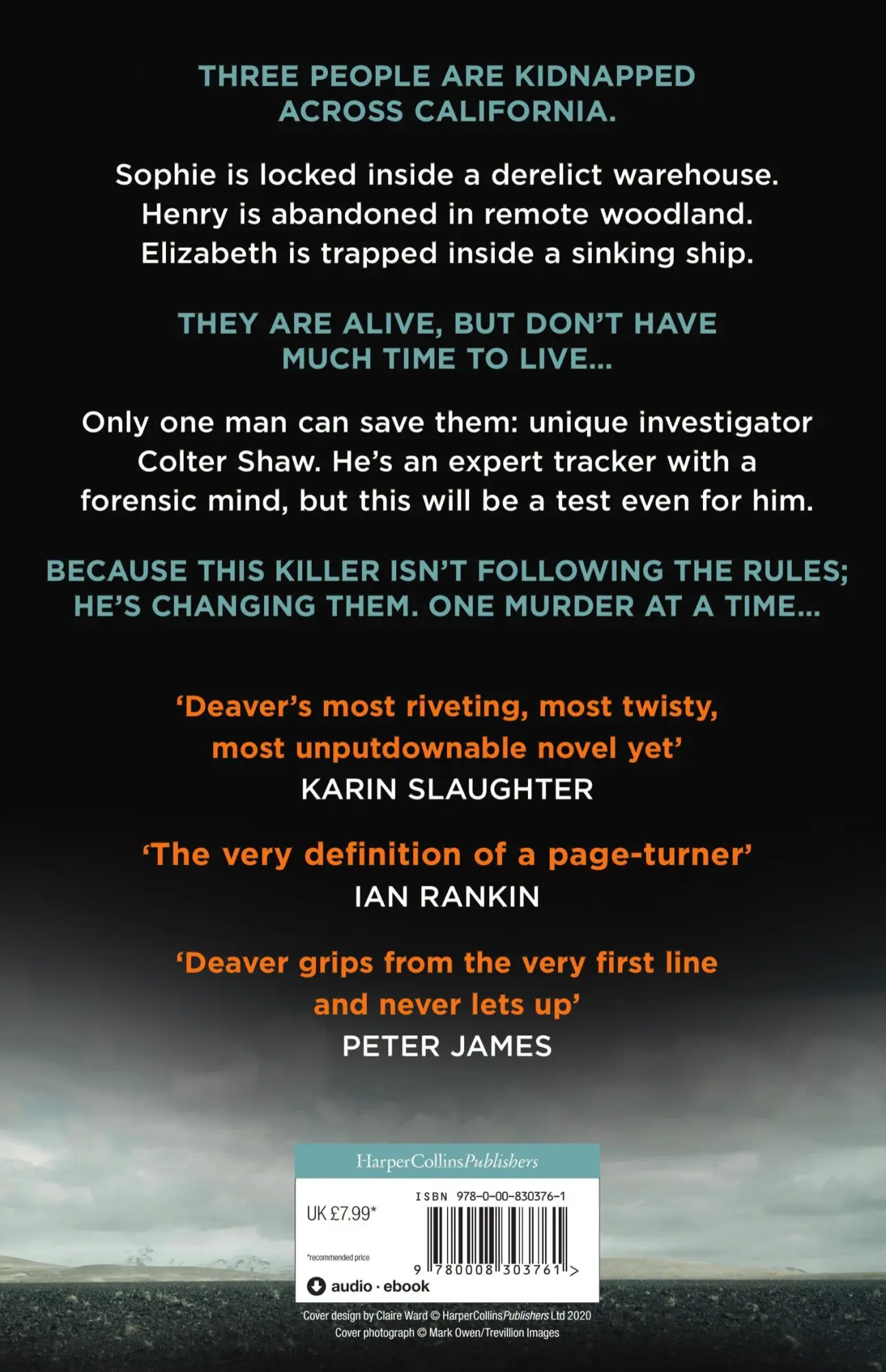 Rückseite: 9780008303761 | The Never Game | Jeffery Deaver | Taschenbuch | Englisch | 2020
